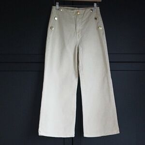 Zara | NWOT Sailor Pants (Denim)